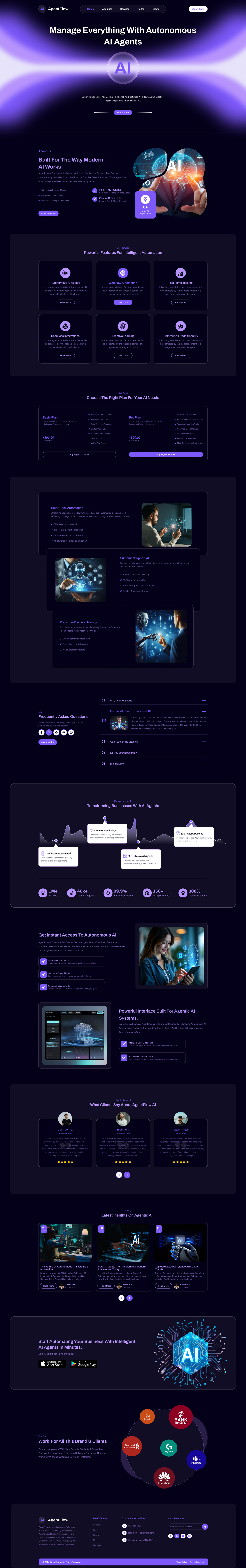 Agentic Ai WordPress Theme