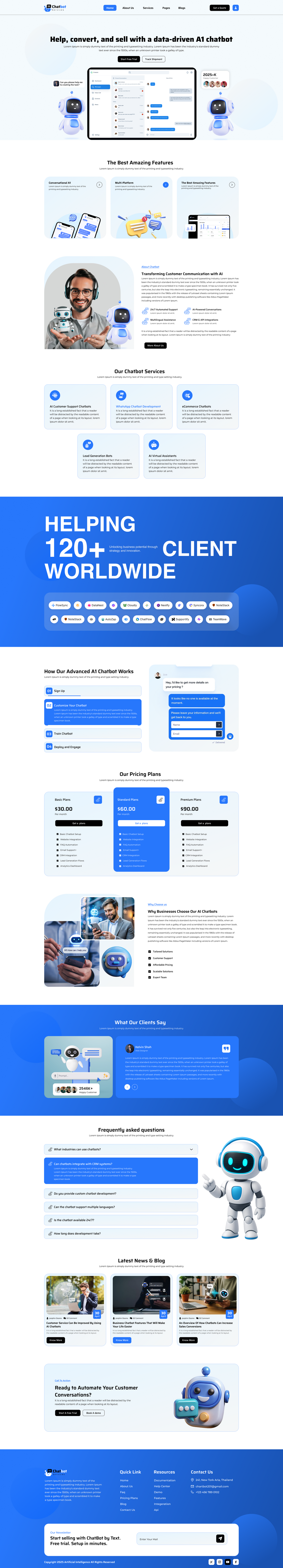 AI Chatbot WordPress Theme