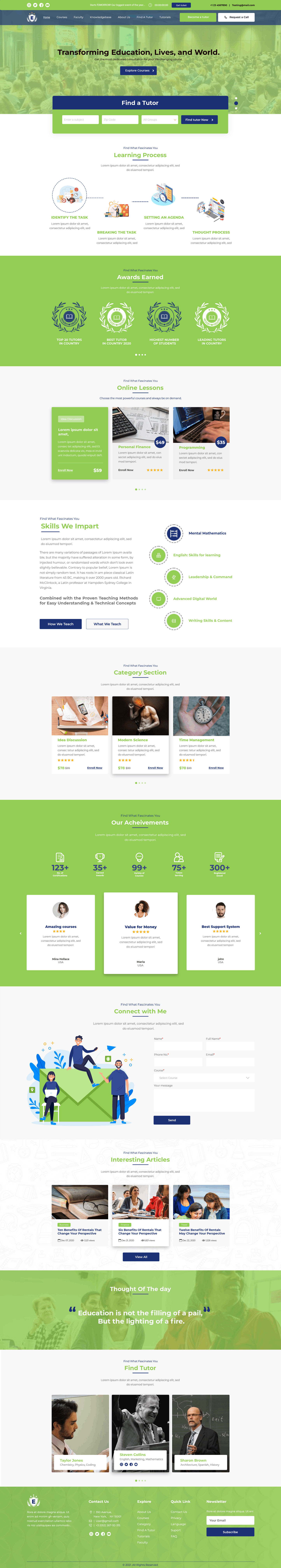 Coaching Classes WordPress Theme
