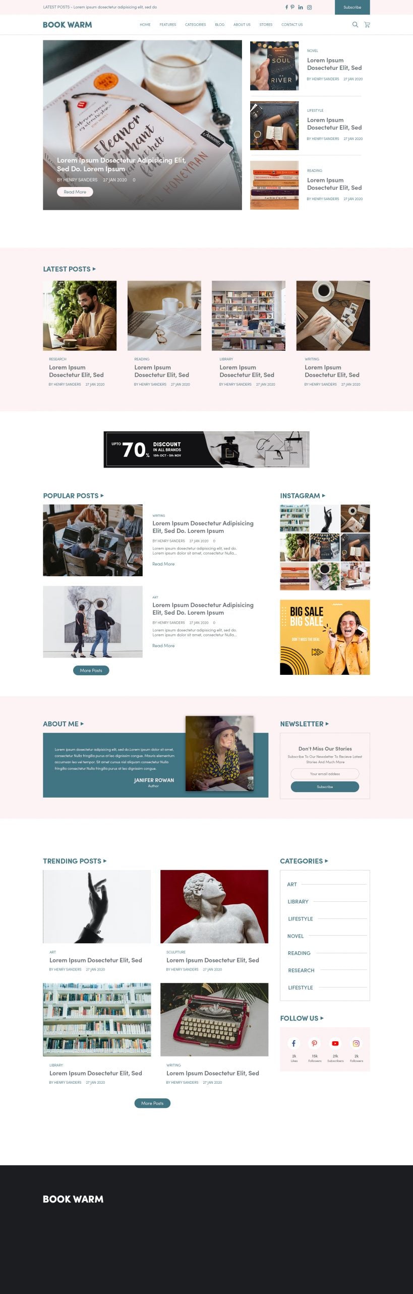 Premium Fashion Blogs WordPress Theme