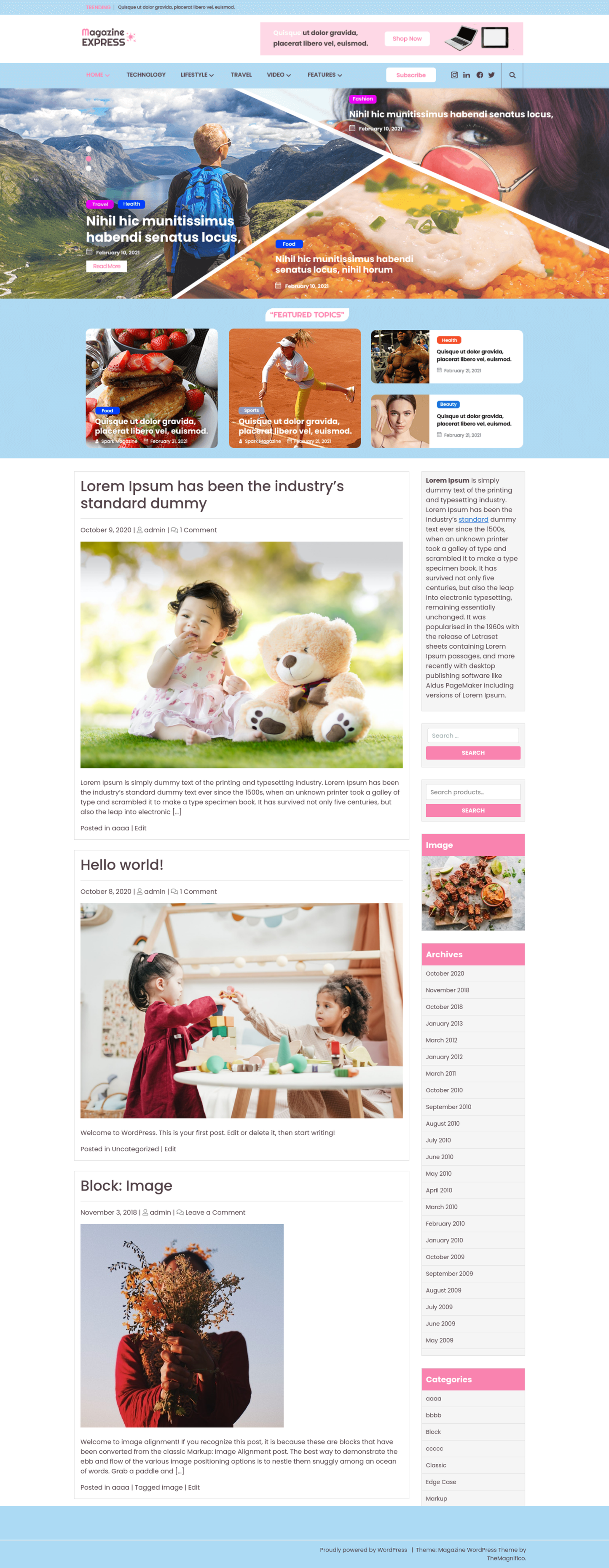 free-magazine-wordpress-theme