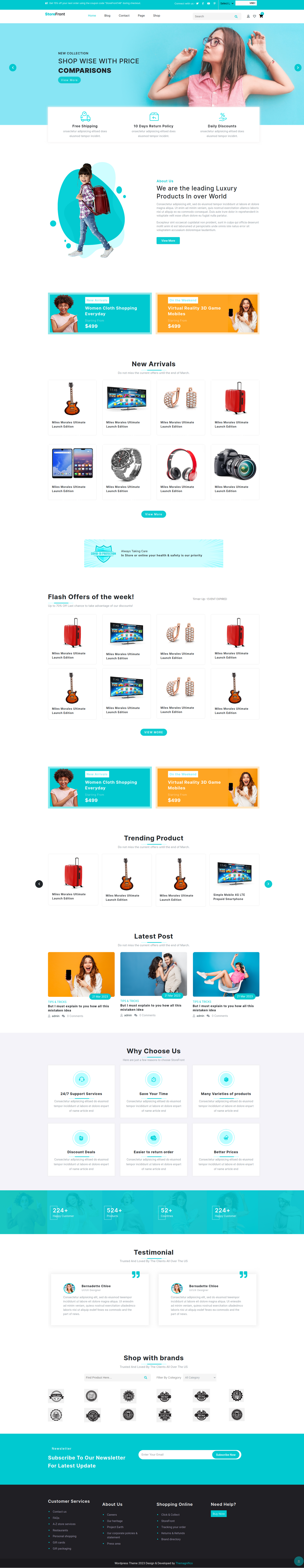 Premium Garment WordPress Theme