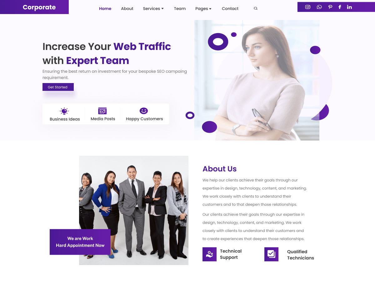 Office WordPress Theme