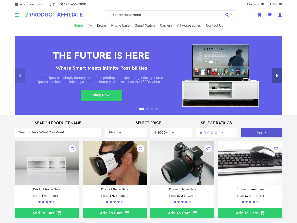 Product Affiliate WordPress Theme