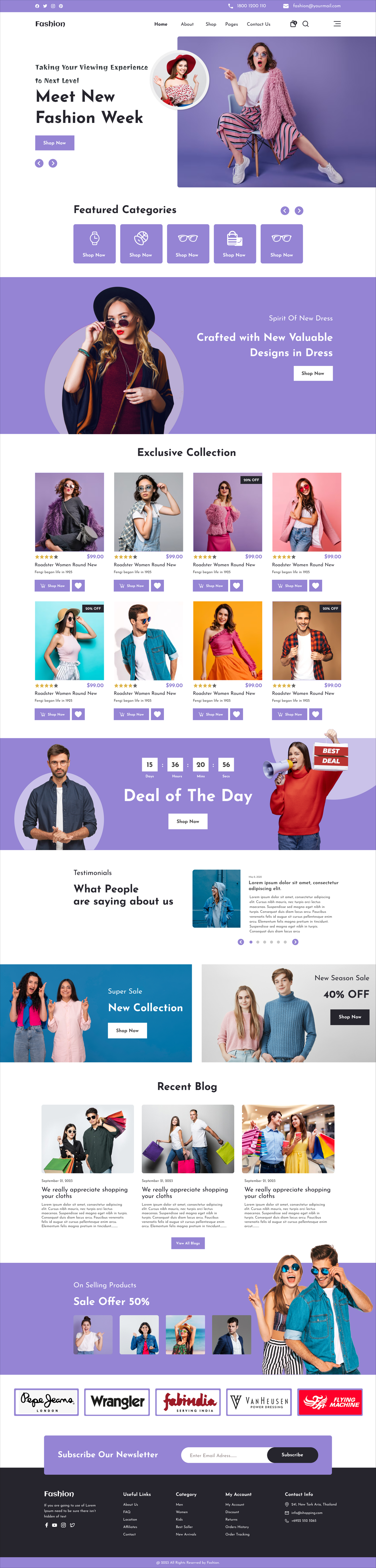 Stylish WordPress Theme