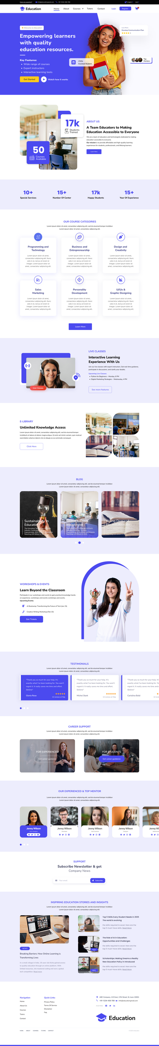 Academic WordPress Theme