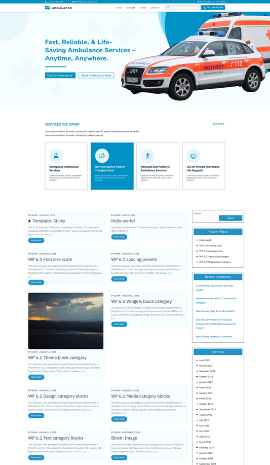 Ambulance Paramedics