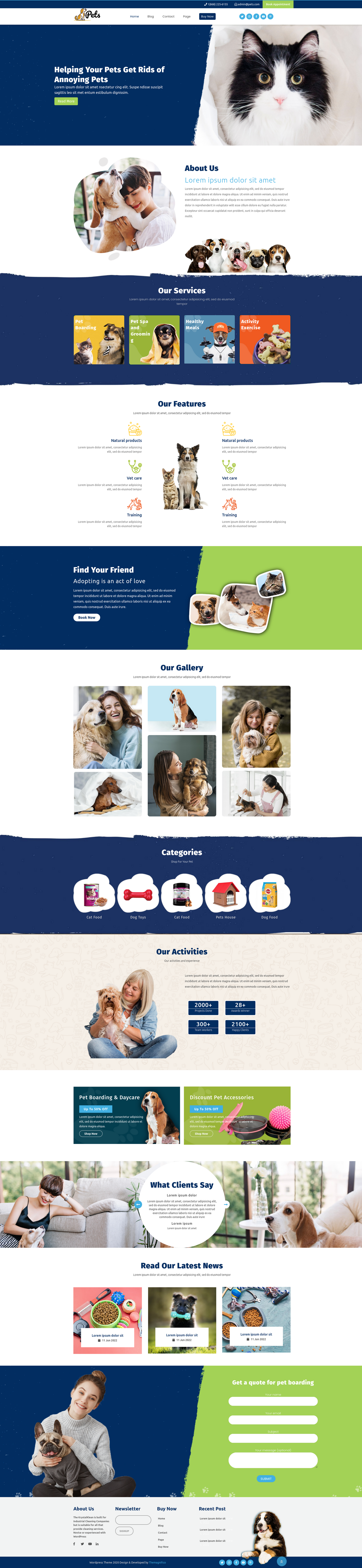 Animal WordPress Theme