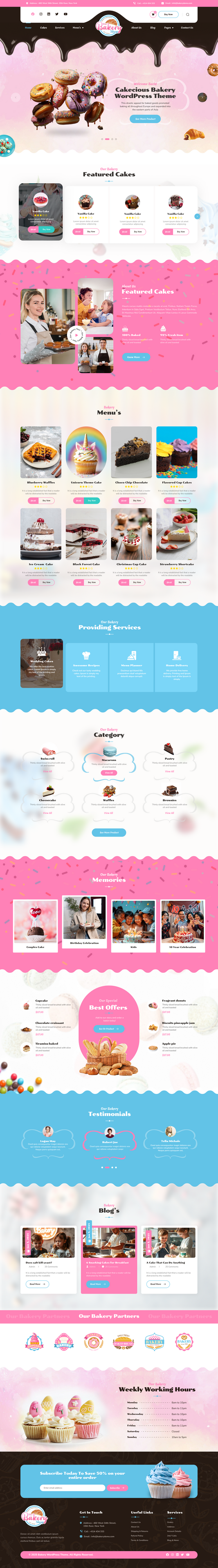 Cupcake WordPress Theme