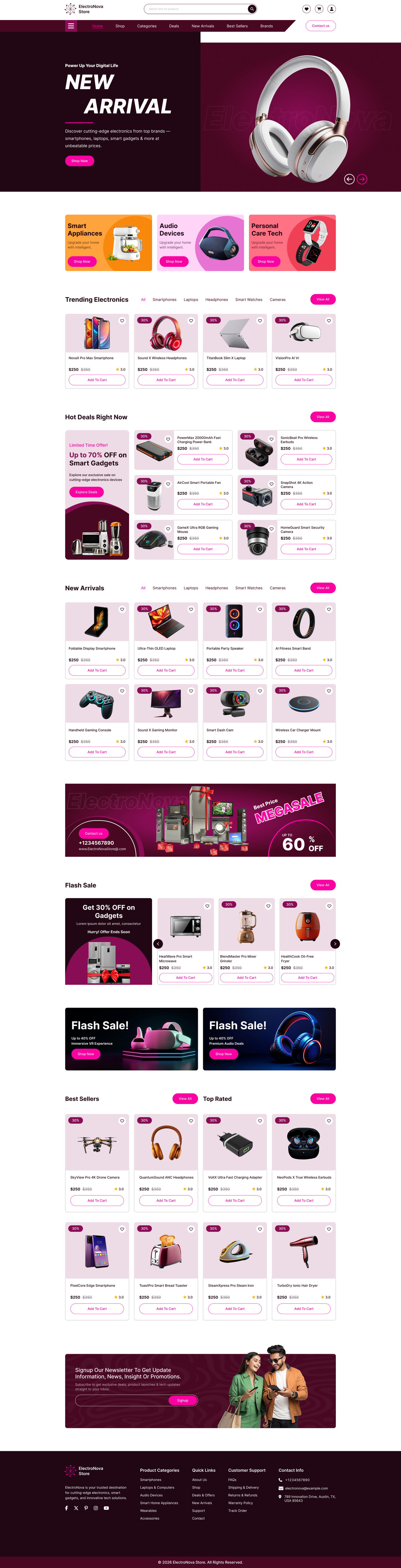 Electronics WordPress Theme