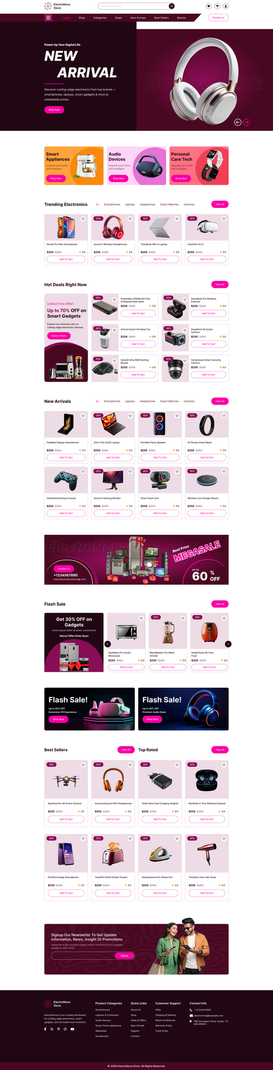 Electronics WordPress Theme