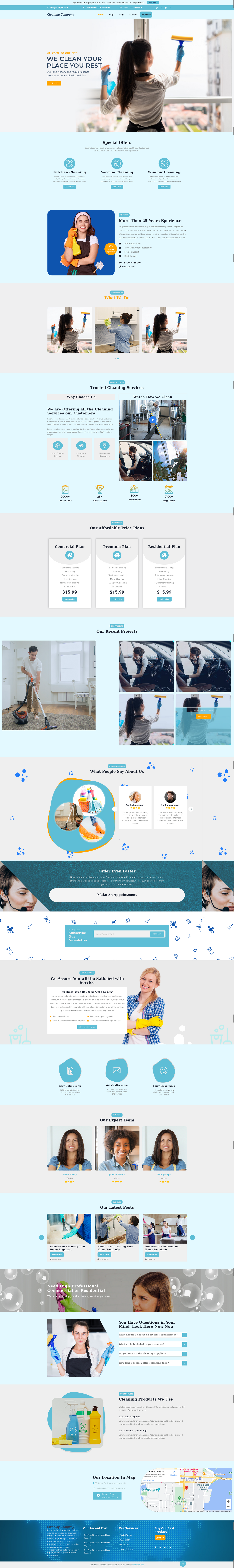 House Cleaning WordPress Theme