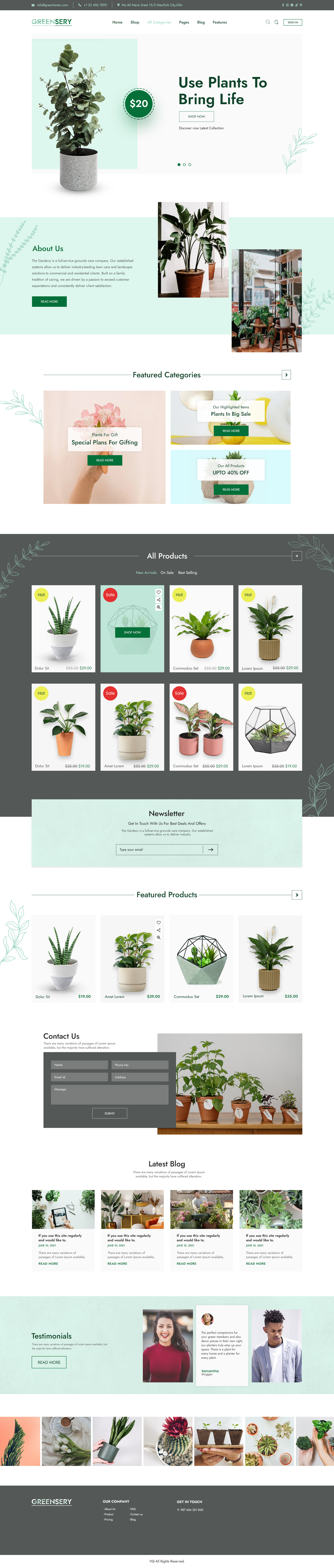 Landscape WordPress Theme