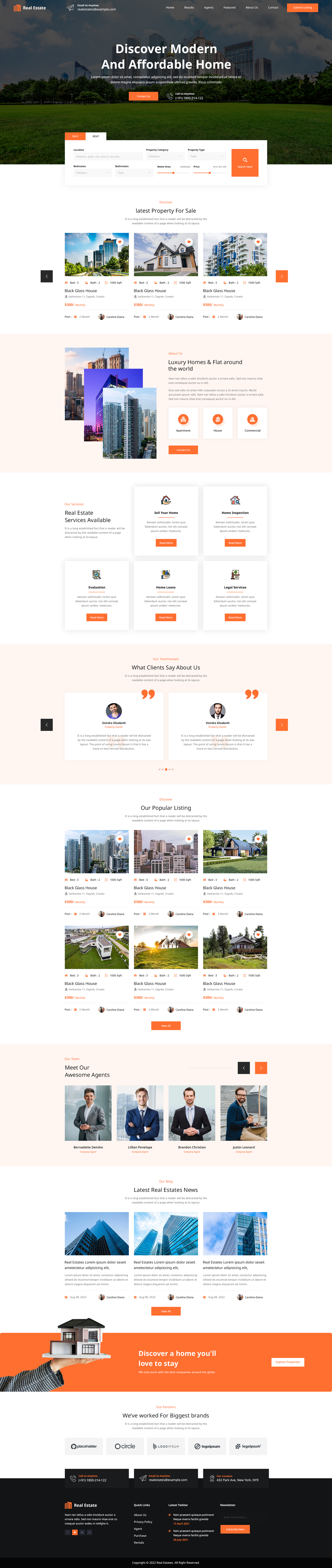 Property Management WordPress Theme