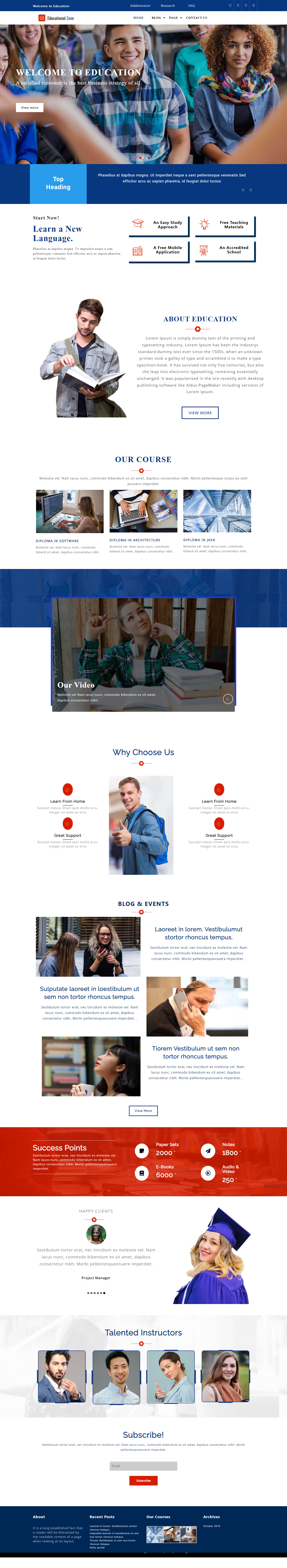Education WordPress Theme