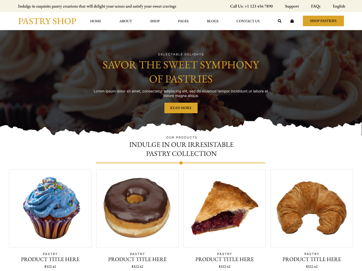 Bakers WordPress Theme