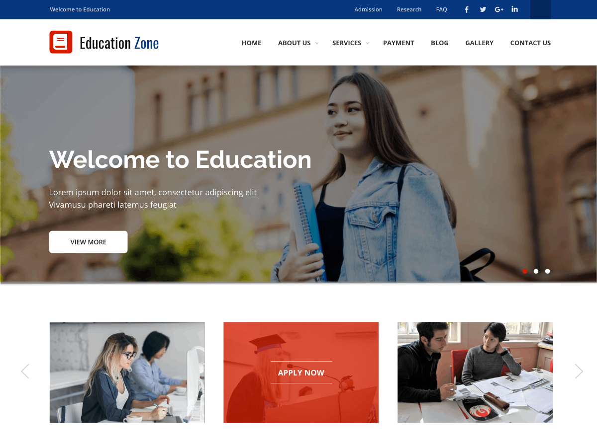 Education WordPress Theme