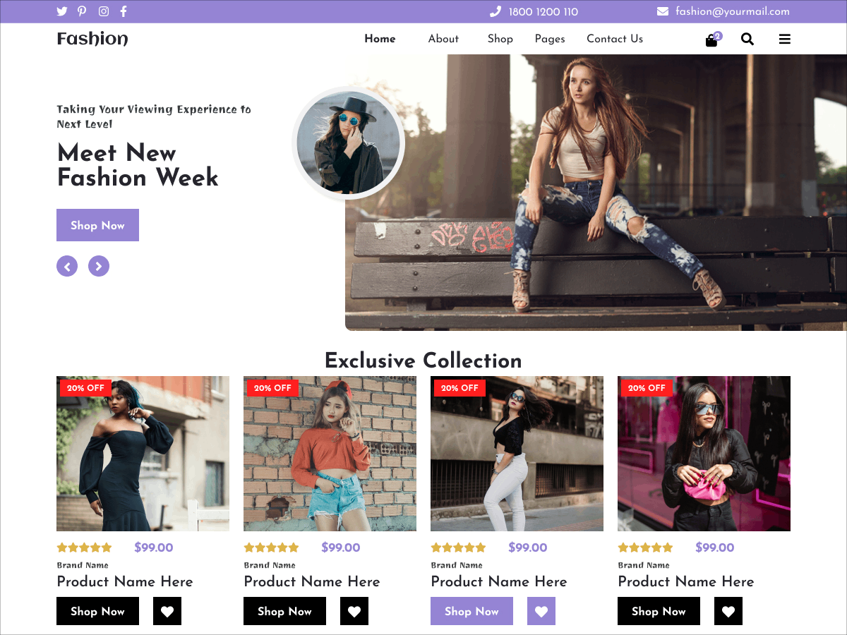 Stylish WordPress Theme
