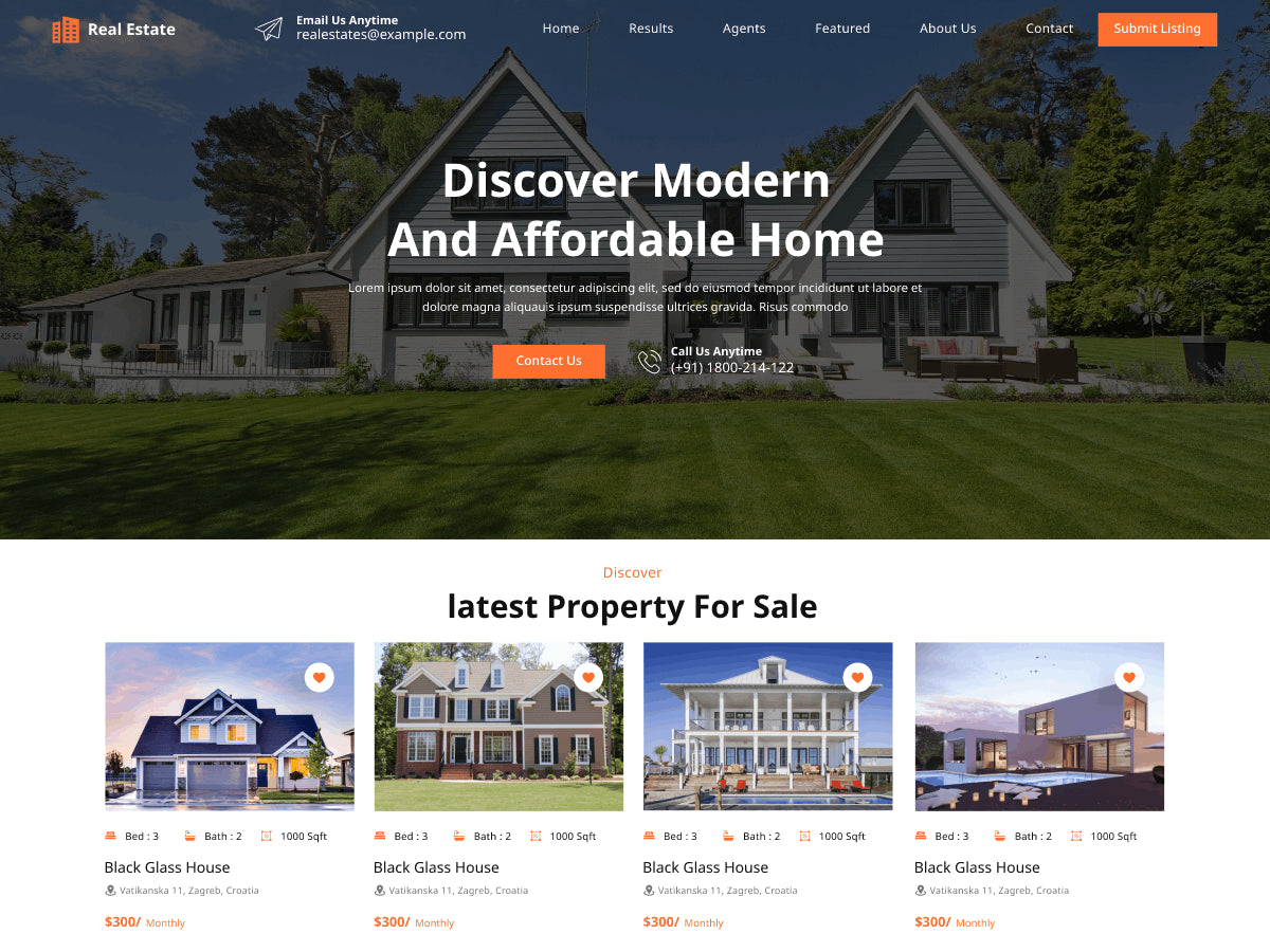 Property Management WordPress Theme