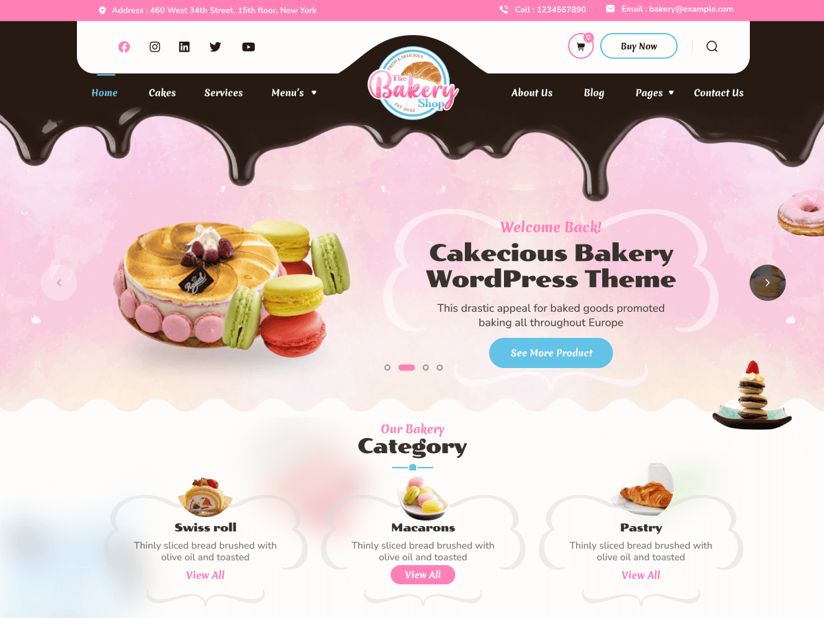 Cupcake WordPress Theme