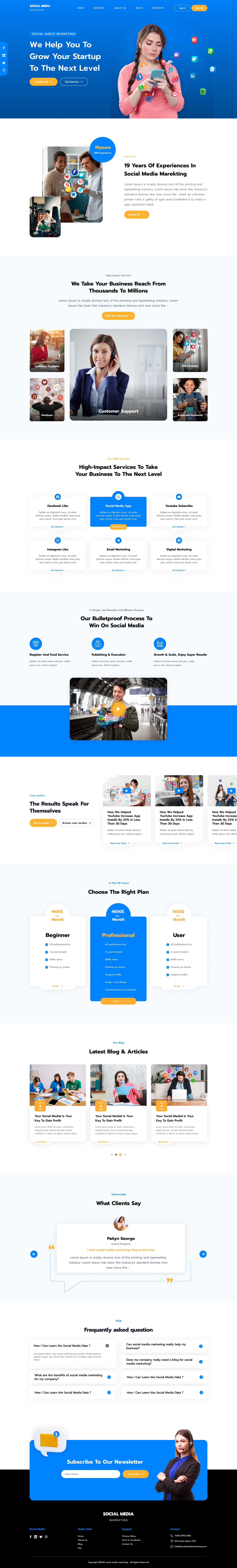 Social WordPress Theme