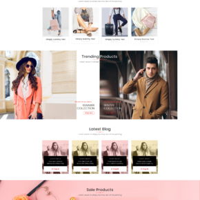 Fashion Portfolio WordPress Theme